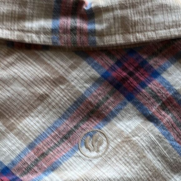 Fat Face Plaid Short Sleeve Button Up Sz. XL - Picture 6 of 8